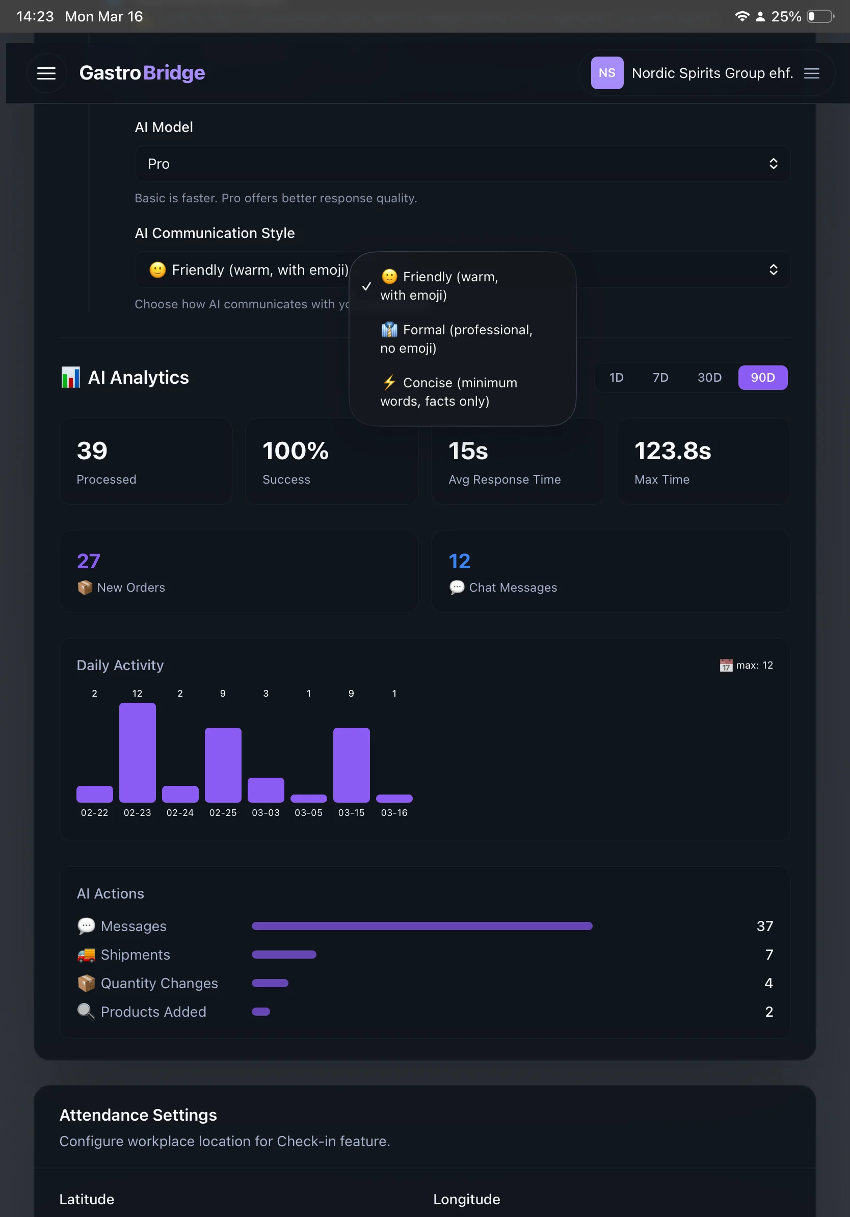 GastroBridge AI You Control